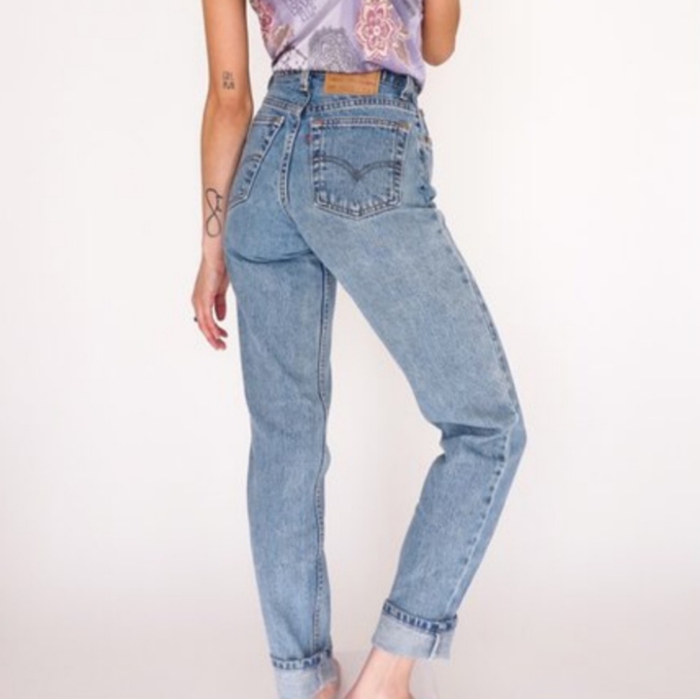 Vintage Levis 550 Relaxed & Tapered Mom Jeans